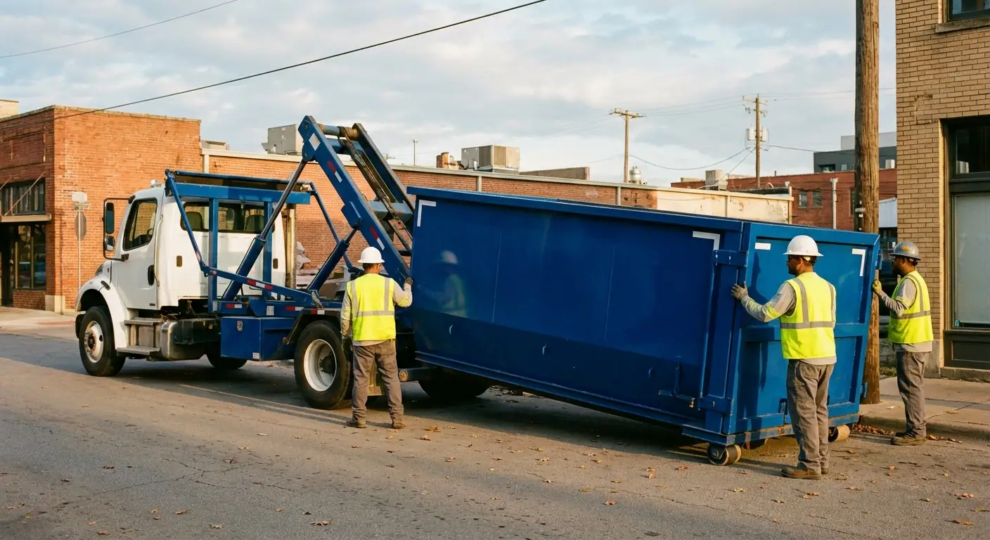 Dumpster rental service in Hartford